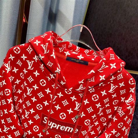 fake louis vuitton red supreme|Louis Vuitton x supreme review.